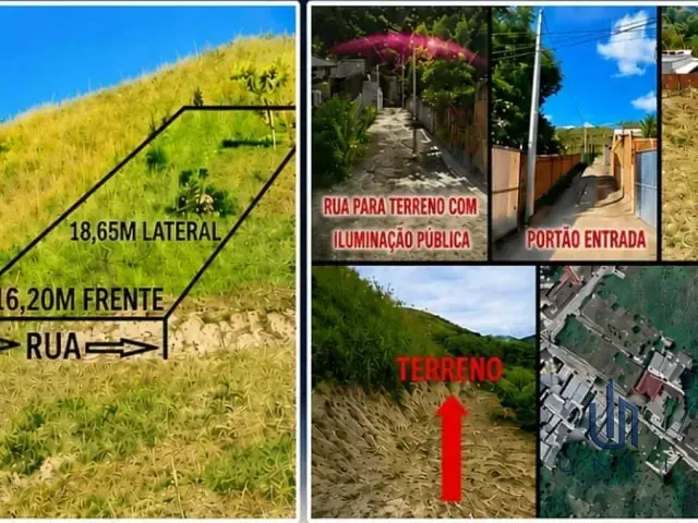 Terreno com 302m², à venda, no bairro Vale dos Pinheiros em Pinheiral