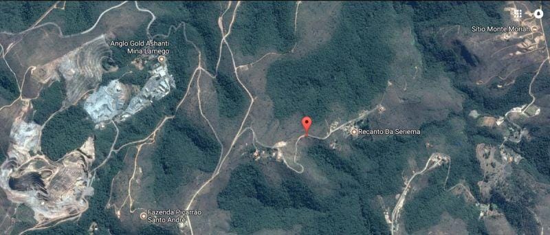 Terreno à venda,20 mil metros quadrados, 50% plano e 50% relevo 9 km de ótima estrada de terra. Escritura e registro. Centro, Sabará, MG miniatura 7