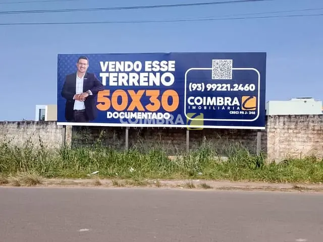 Terreno com 1500m², à venda, no bairro Maracanã I em Santarém