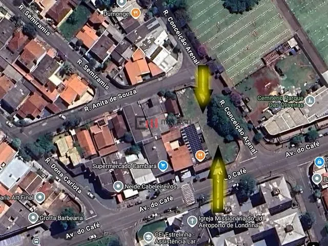 Terreno com 777m², à venda, no bairro Conjunto Café em Londrina