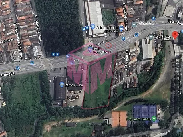 Terreno com 8159m², à venda, no bairro Assunção em São Bernardo do Campo