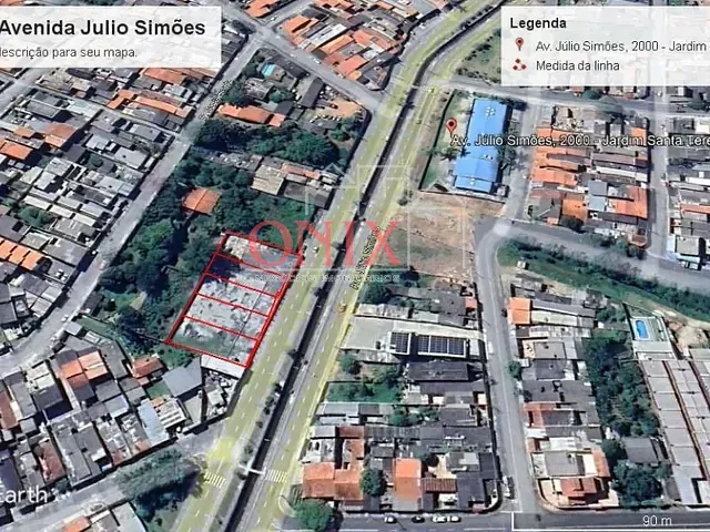 Terreno com 340m², à venda, no bairro Jardim Santa Teresa em Mogi das Cruzes