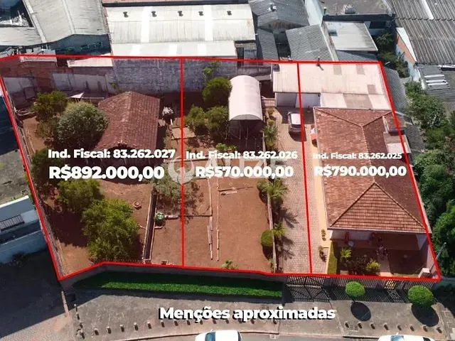 Terreno com 1m², à venda, no bairro Pinheirinho em Curitiba