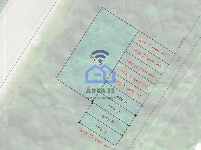 Terreno com 1925m², à venda, no bairro Jardim das Gaivotas em Caraguatatuba