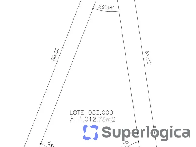Terreno com 1013m², à venda, no bairro Barreirinha em Curitiba