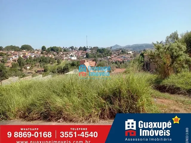 Terreno com 384m², à venda, no bairro CHACARAS TAQUARAL em GUARANÉSIA