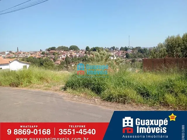 Terreno com 384m², à venda, no bairro CHACARAS TAQUARAL em GUARANÉSIA