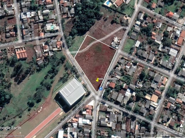 Foto do Terreno - LOTE COM 6.268,89M2 - ZC4 - ESQUINA, Apucarana, PR | J. Mareze Imóveis Ltda