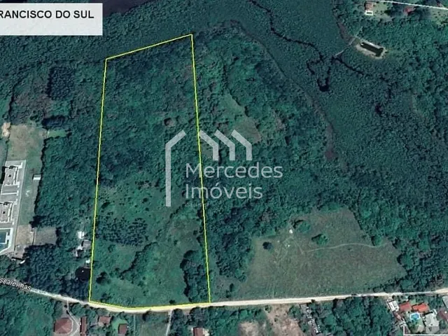 Terreno com 5330m², à venda, no bairro Do Paulas em São Francisco do Sul