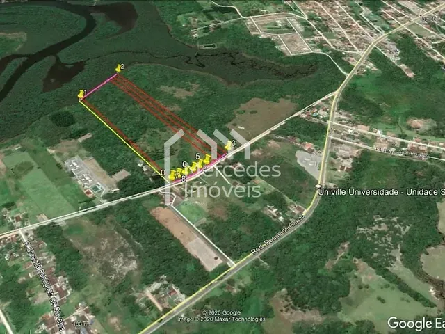 Terreno com 66m², à venda, no bairro Do Paulas em São Francisco do Sul