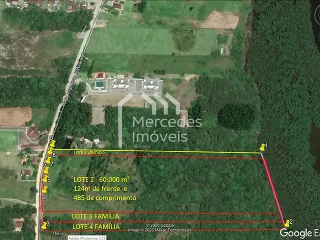 Terreno com 66m², à venda, no bairro Do Paulas em São Francisco do Sul