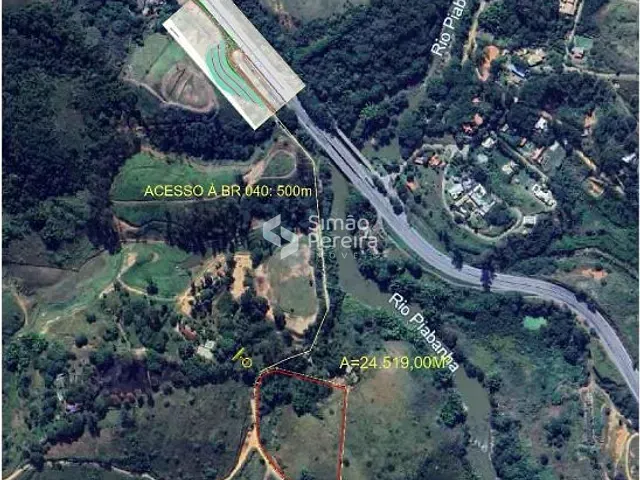Terreno com 24519m², à venda, no bairro Moura Brasil em Três Rios