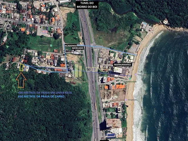 Terreno com 312m², à venda, no bairro Ilhota em Itapema