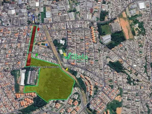Terreno com 74000m², à venda, no bairro Jardim Odete em Itaquaquecetuba