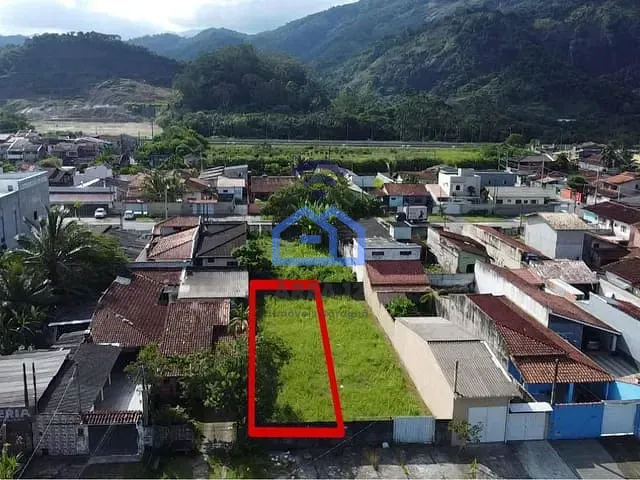 Terreno com 245m², à venda, no bairro Jardim das Gaivotas em Caraguatatuba