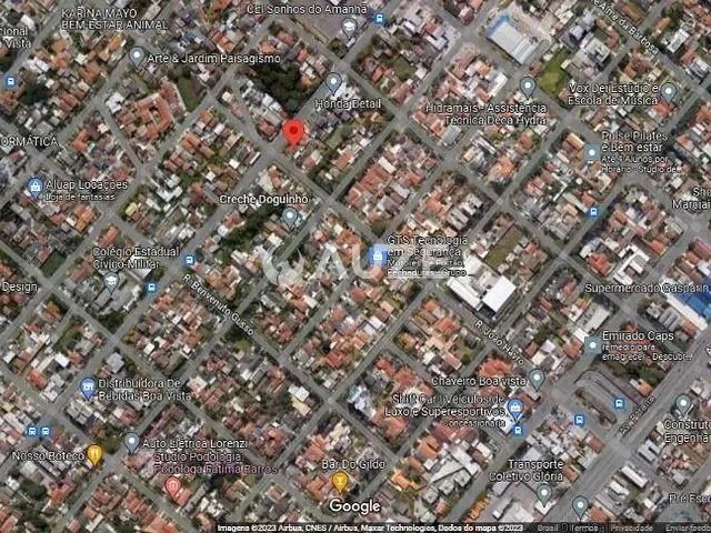 Terreno com 480m², à venda, no bairro Boa Vista em Curitiba
