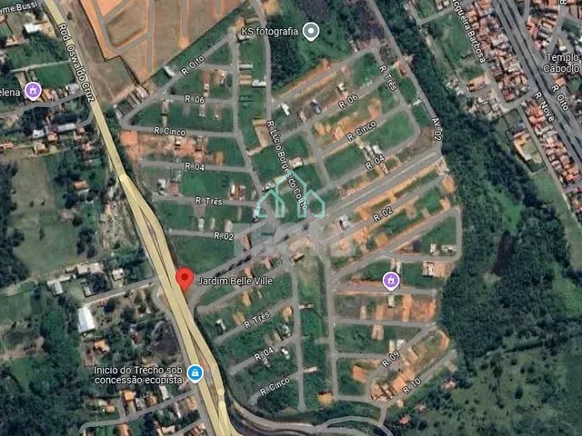 Terreno com 250m², à venda, no bairro Monte Belo em Taubaté