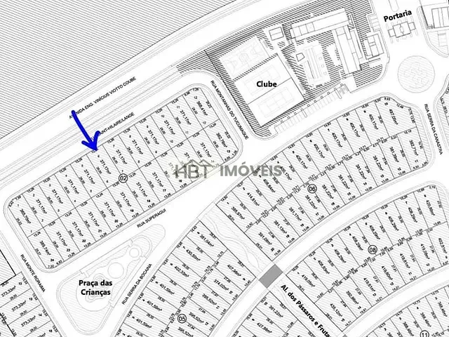 Terreno com 350m², à venda, no bairro Samambaia Parque Residencial em Bauru