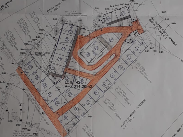 Foto do Terreno - Pilarzinho/ São Lourenço, terreno 7.014m², ZR2, m², Estuda Permuta até 60% , à venda, Curitiba, PR | Imobiliária GreenVille