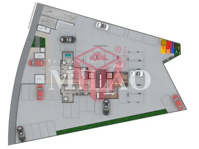 Terreno com 1282m², à venda, no bairro Jardim Ana Maria em Santo André
