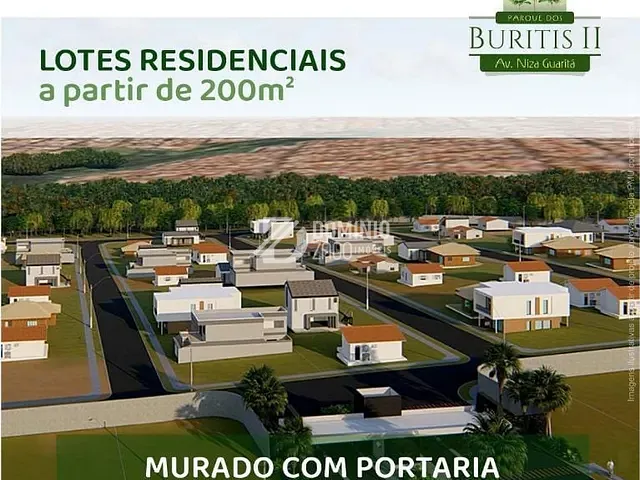 Terreno com 250m², à venda, no bairro Parque dos Buritis II em Uberaba