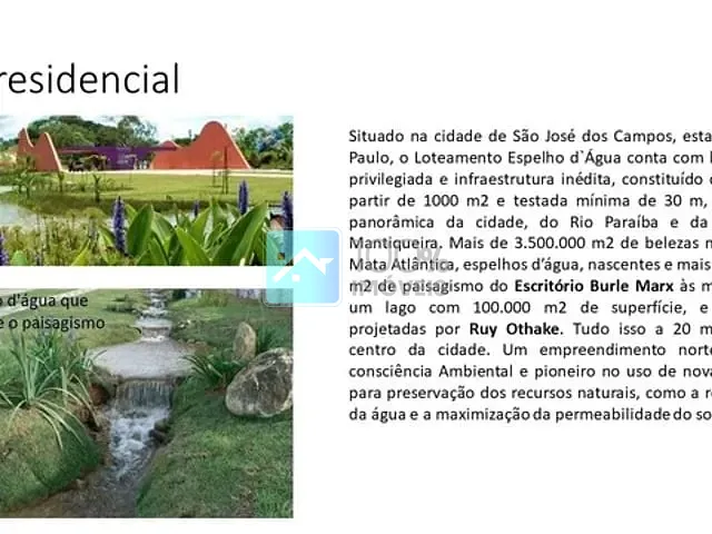 Terreno com 1173m², à venda, no bairro Condomínio Espelho D'água em Não informado