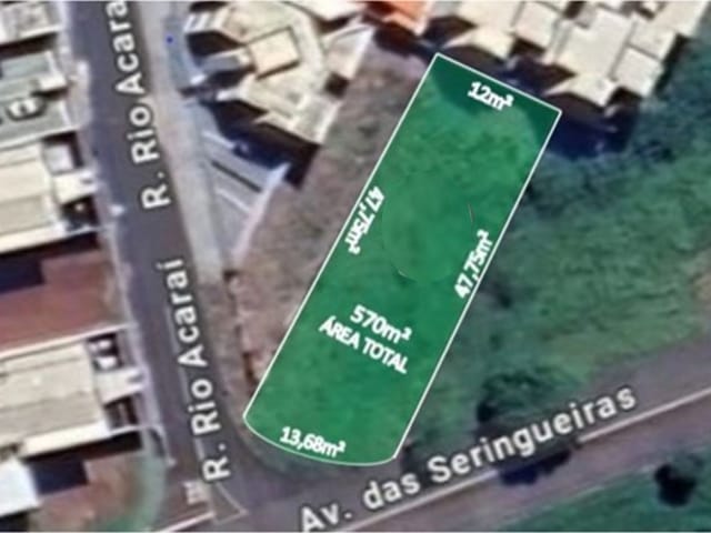 Foto do Terreno - Terreno residencial para venda em Residencial Amazonas , 570m² | Correteria Imóveis