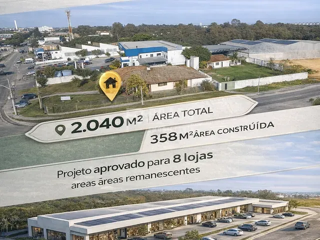 Terreno com 2040m², à venda, no bairro Centro em Pelotas