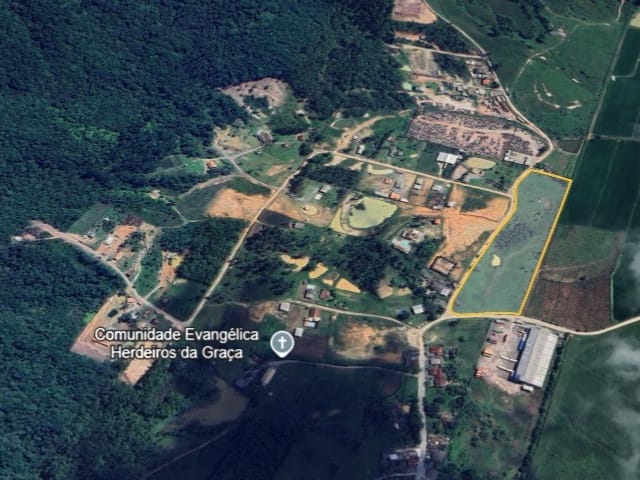 Terreno com 26200m², para alugar, no bairro Escalvados em Navegantes