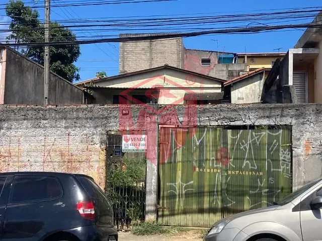 Terreno com 250m², à venda, no bairro Jardim do Estádio em Santo André