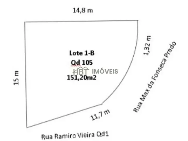 Terreno com 151m², à venda, no bairro Pousada da Esperança II em Bauru