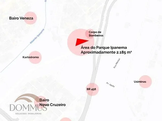 Terreno com 2957m², à venda, no bairro Centro em Ipatinga