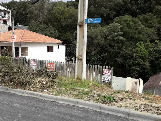 Terreno com 378m², à venda, no bairro Taboão em Curitiba
