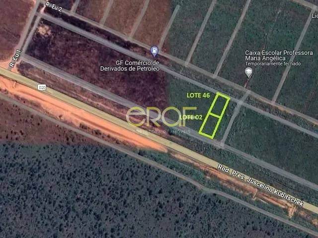 Terreno com 1000m², à venda, no bairro Jardim Panoramico em Formosa