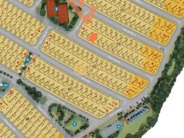 Terreno com 225m², à venda, no bairro Jardins Versalhes em Aparecida de Goiânia