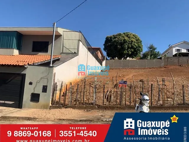 Terreno com 450m², à venda, no bairro Parque do Lago em GUAXUPÉ