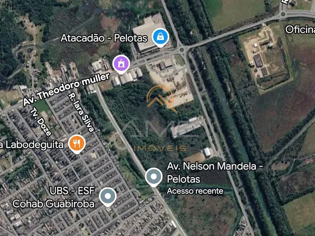 Terreno com 4000m², à venda, no bairro Fragata em Pelotas