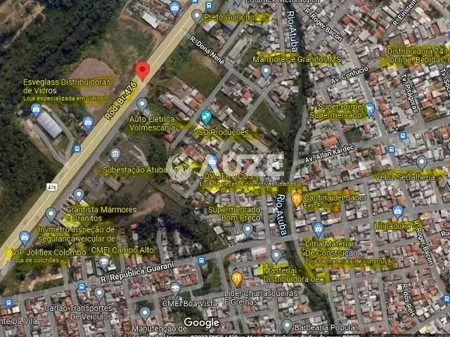 Terreno com 4m², à venda, no bairro Atuba em Curitiba