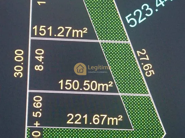 Terreno com 524m², à venda, no bairro Sítios Santa Luzia Residencial em Aparecida de Goiânia
