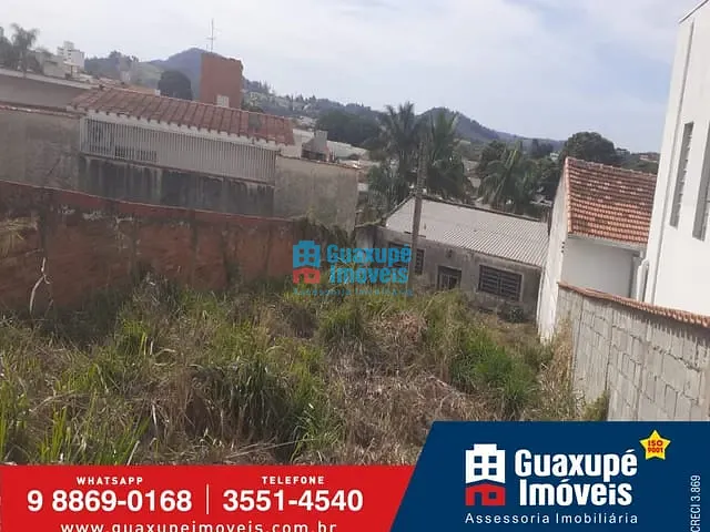 Terreno com 459m², à venda, no bairro Centro em Guaxupé