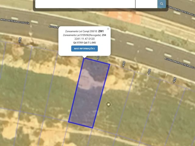 Terreno com 156m², à venda, no bairro Terra Azul em Campinas