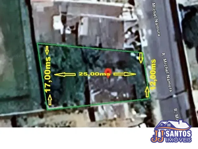 Terreno com 425m², à venda, no bairro Jardim Cintia em Mogi das Cruzes