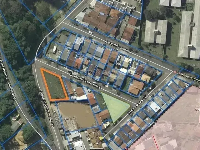 Terreno com 563m², à venda, no bairro Campo Comprido em Curitiba
