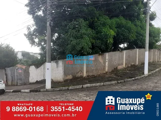Terreno com 597m², à venda, no bairro Jardim Nova Guaxupé em Guaxupé