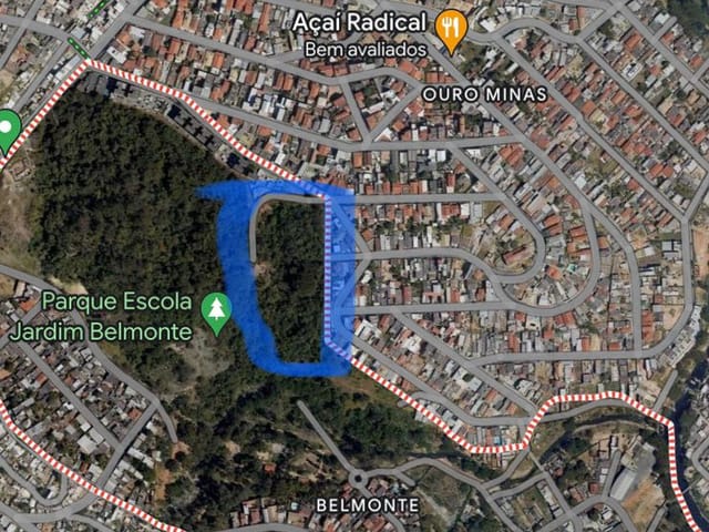 Foto do Terreno - Terreno com 18.000 m2, escriturado e registrado à venda, Belmonte - Ouro Minas , Belo Horizonte, MG - Ideal para construtoras . Documentação toda ok | REALLE SOLUÇÕES IMOBILIÁRIAS INTEGRADAS