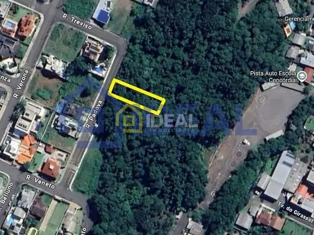 Terreno com 514m², à venda, no bairro Jardim em Concórdia