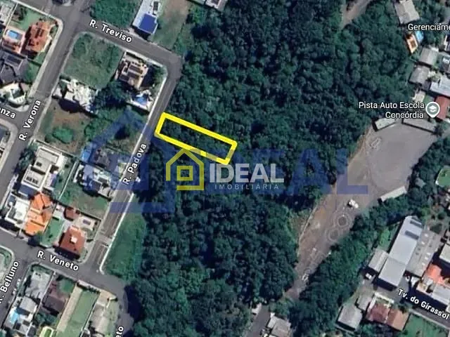 Terreno com 514m², à venda, no bairro Jardim em Concórdia