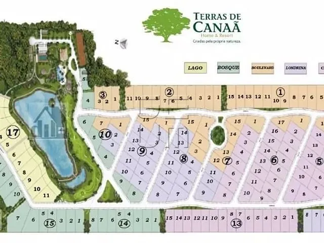 Terreno com 1375m², à venda, no bairro Residencial Vila Romana em Londrina