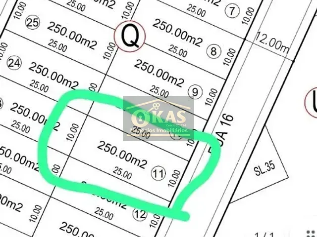 Terreno com 250m², à venda, no bairro Cézar de Souza em Mogi das Cruzes
