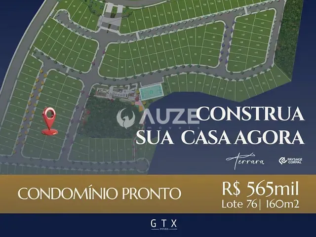 Terreno com 260m², à venda, no bairro Pilarzinho em Curitiba